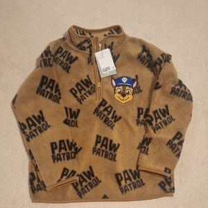 Paw Patrol Kids Brown Fleece Pullover